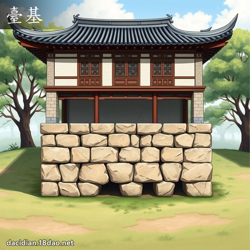 台基 - 国语大辞典配图