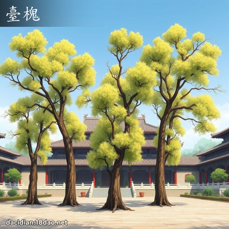 台槐 - 国语大辞典配图