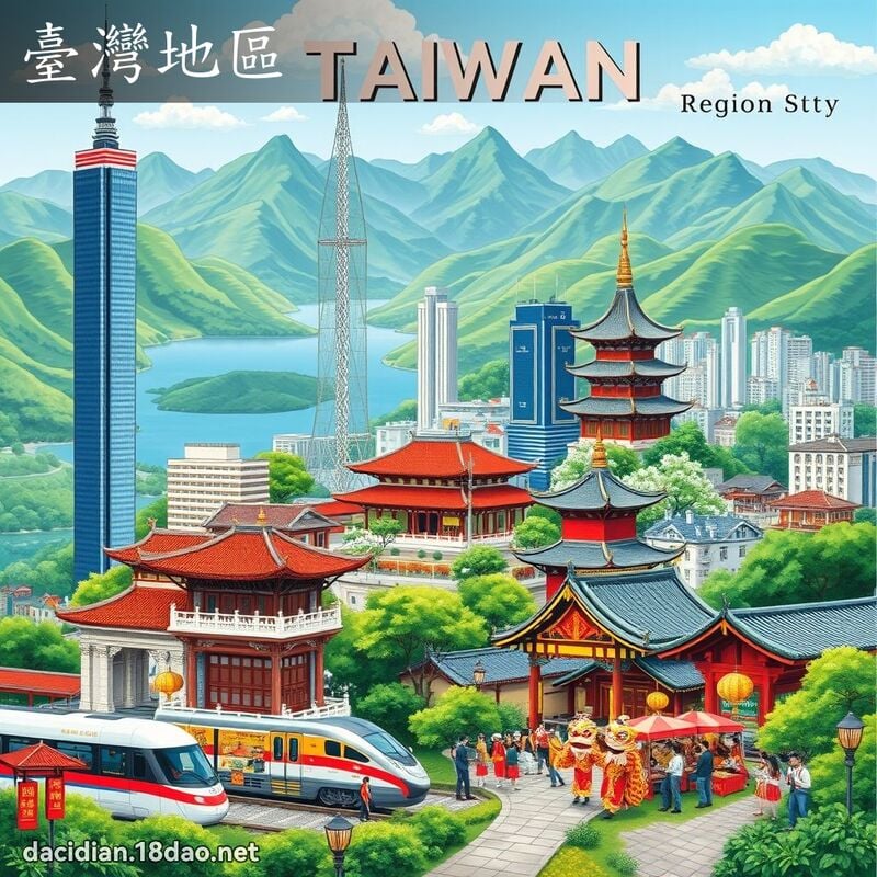 台湾地区 - 国语大辞典配图