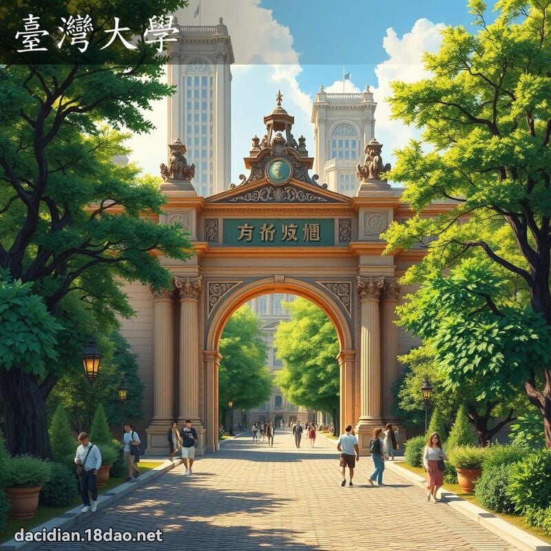 台湾大学 - 国语大辞典配图