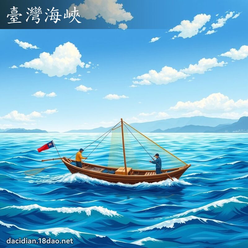臺灣海峽 - 國語大辭典配圖