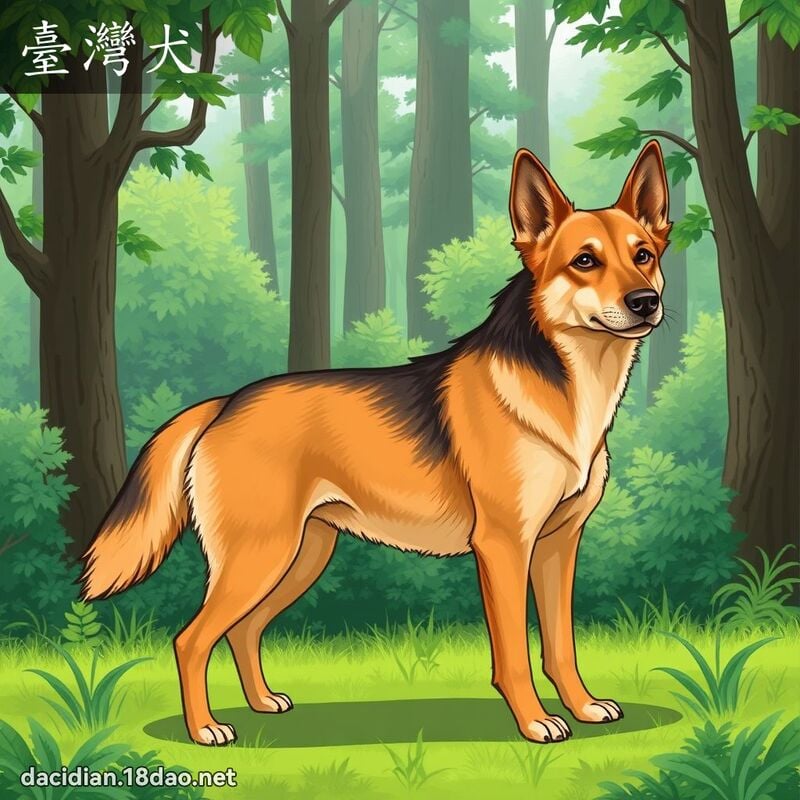 台湾犬 - 国语大辞典配图