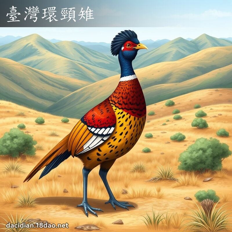 台湾环颈雉 - 国语大辞典配图