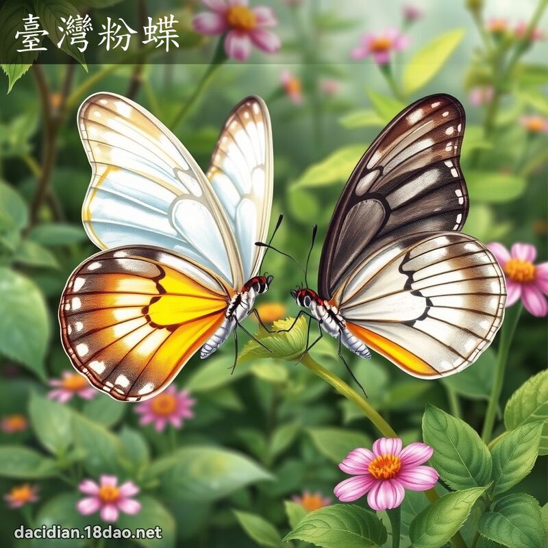 臺灣粉蝶 - 國語大辭典配圖