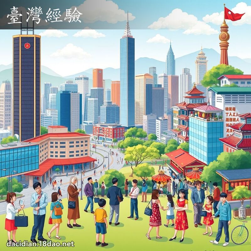 臺灣經驗 - 國語大辭典配圖