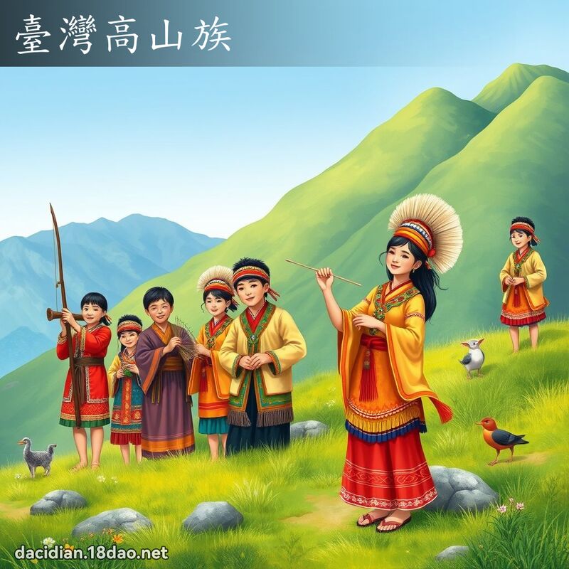 臺灣高山族 - 國語大辭典配圖