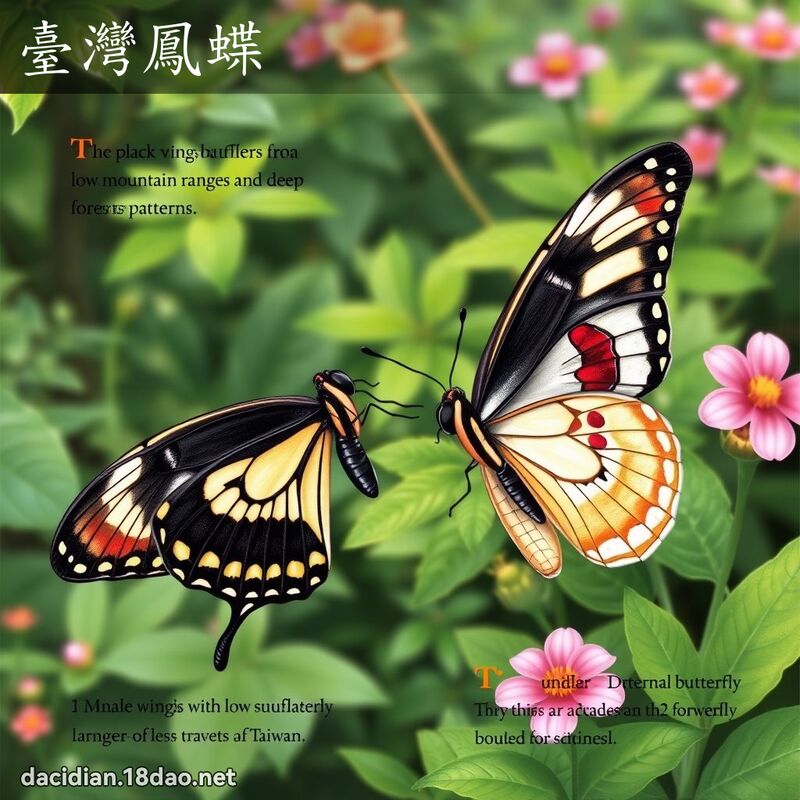 臺灣鳳蝶 - 國語大辭典配圖