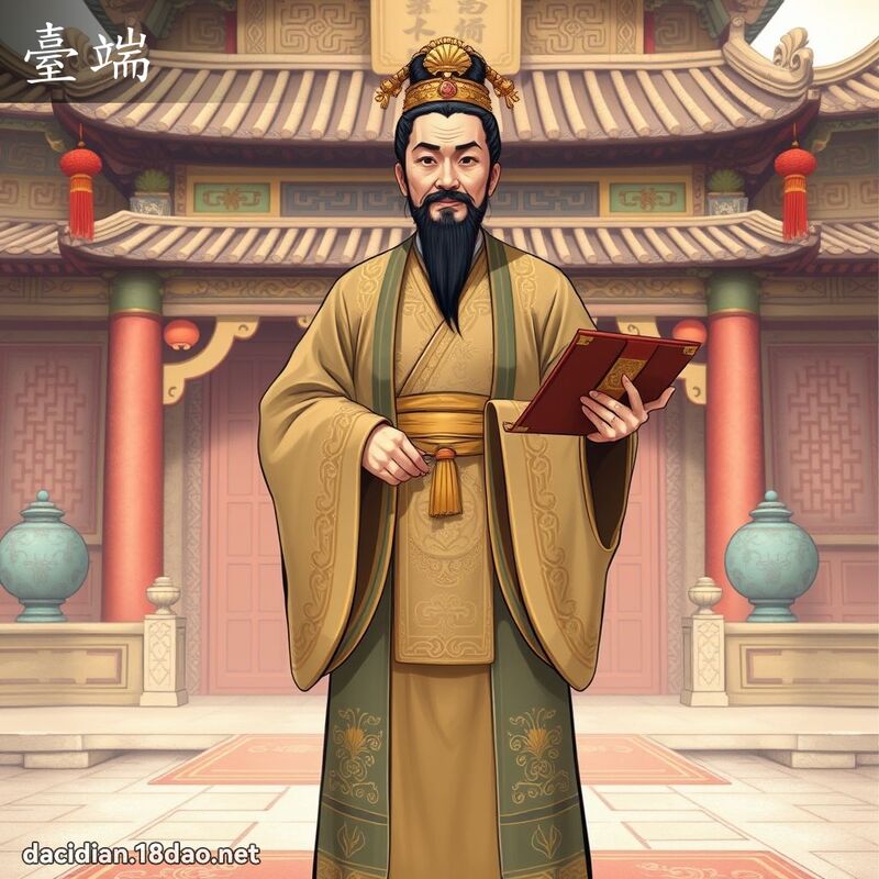 臺端 - 國語大辭典配圖