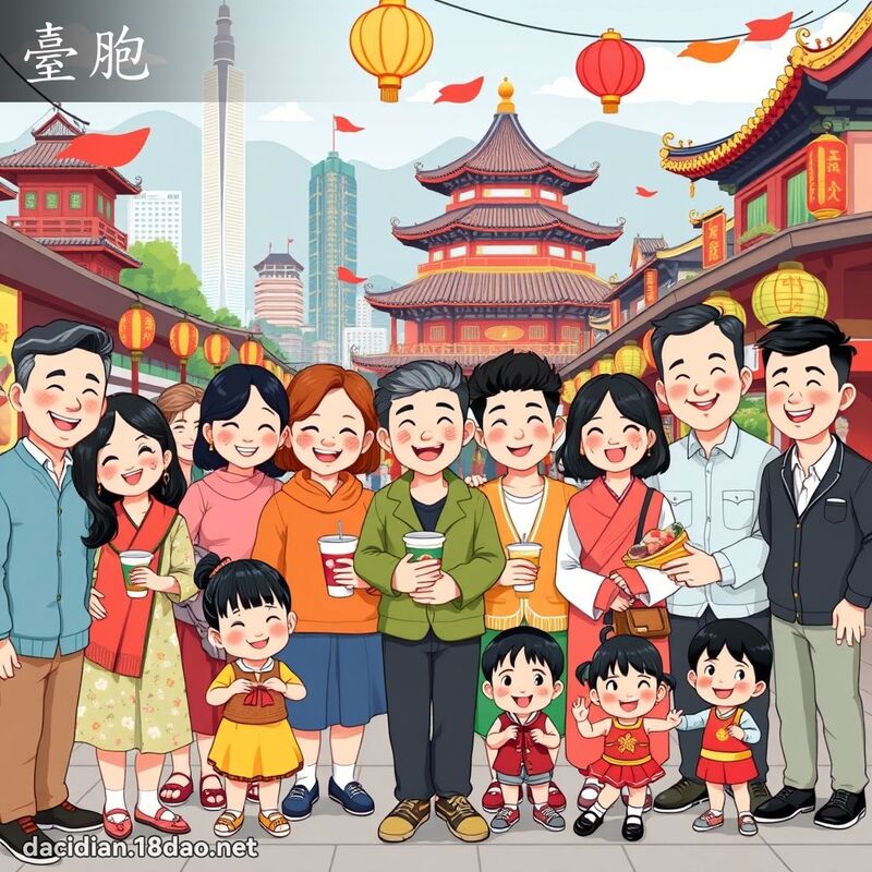 台胞 - 国语大辞典配图