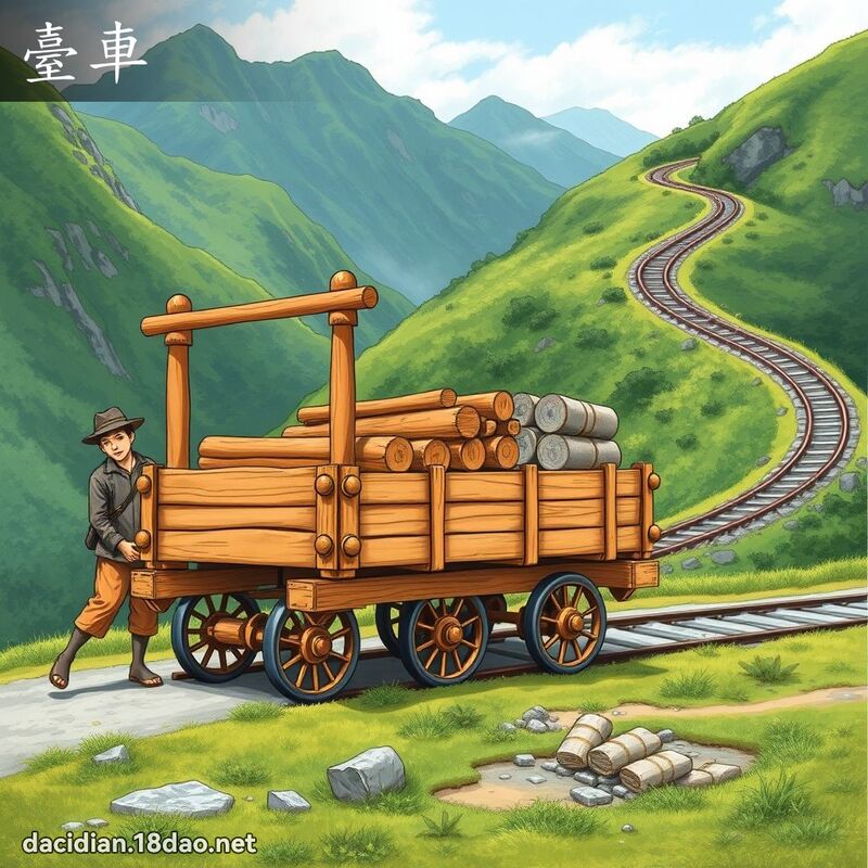 臺車 - 國語大辭典配圖