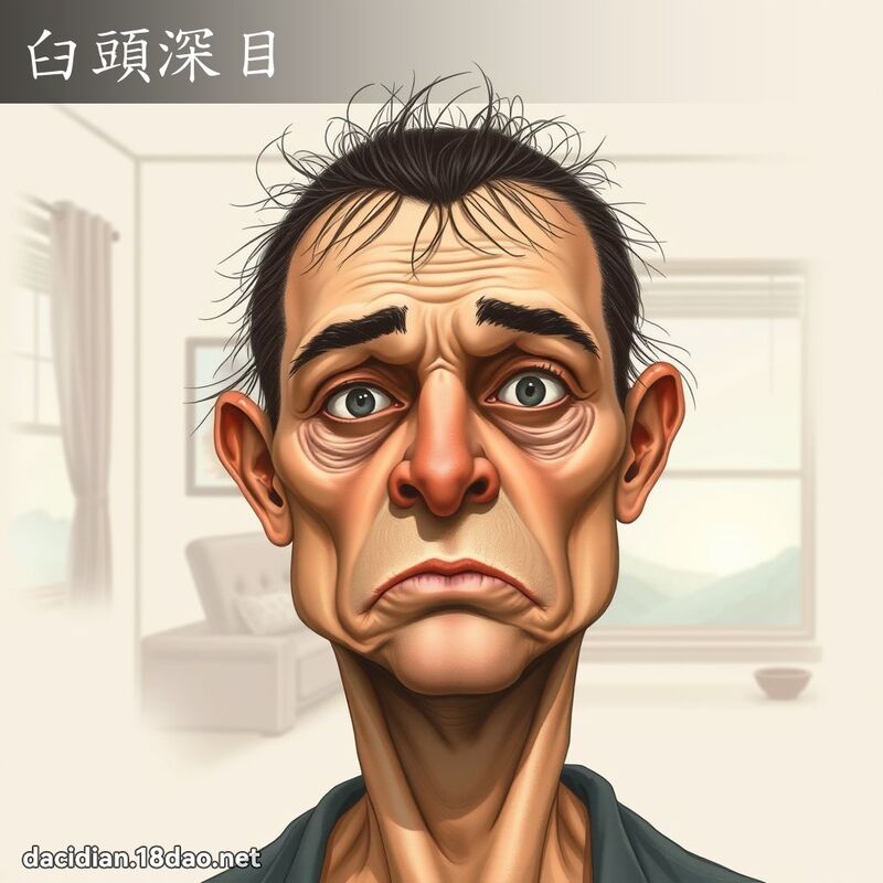 臼头深目 - 国语大辞典配图