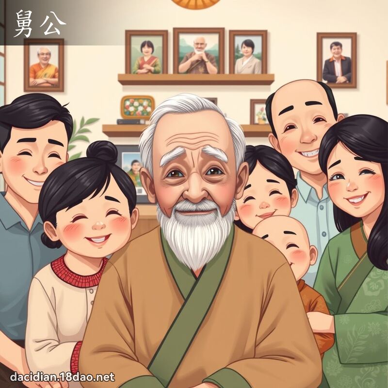 舅公 - 国语大辞典配图