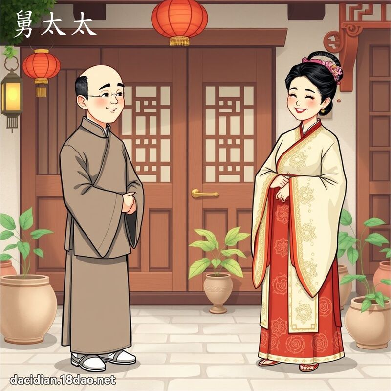 舅太太 - 國語大辭典配圖