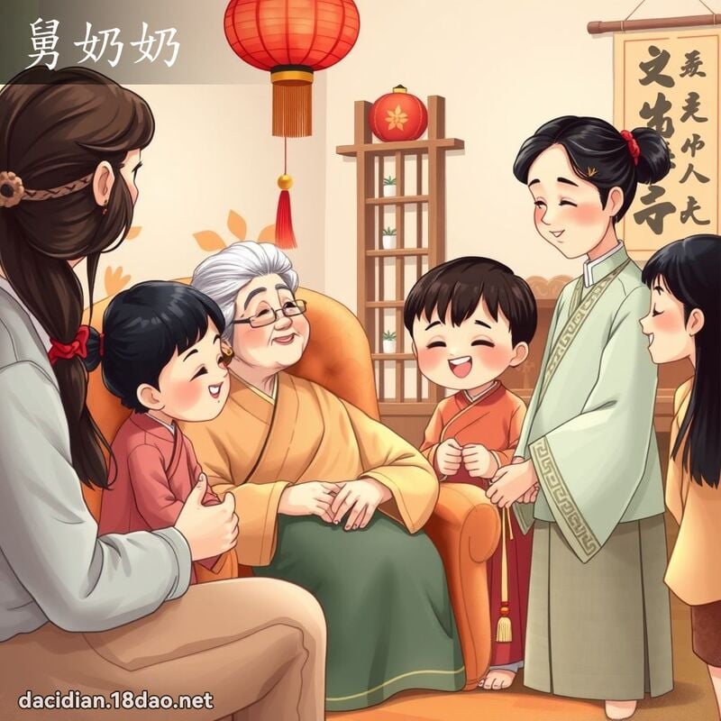 舅奶奶 - 國語大辭典配圖