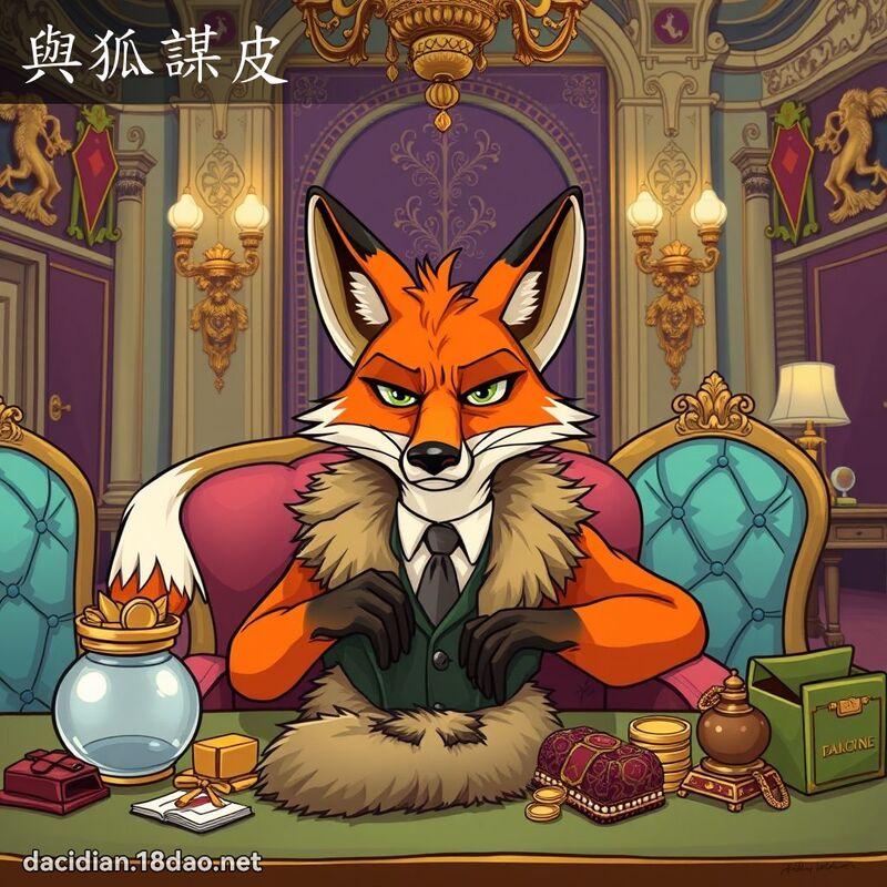 与狐谋皮 - 国语大辞典配图