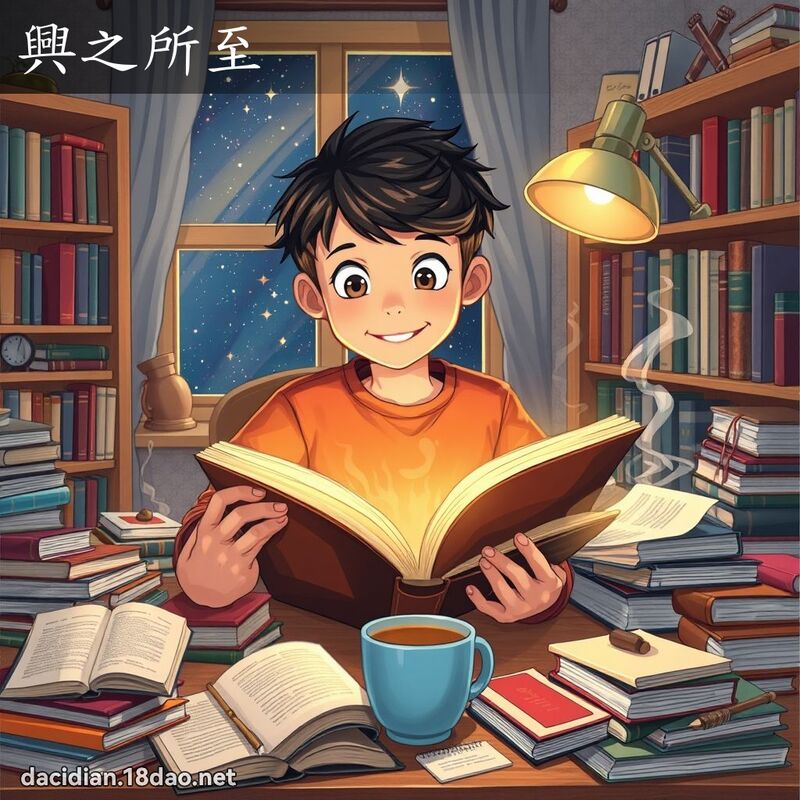 興之所至 - 國語大辭典配圖