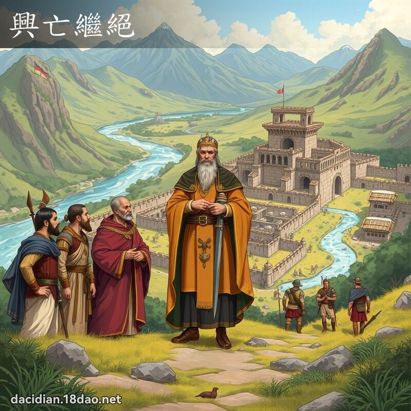 兴亡继绝 - 国语大辞典配图