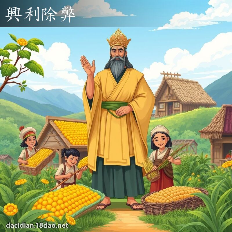 興利除弊 - 國語大辭典配圖