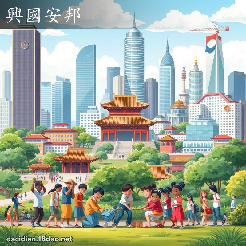 興國安邦 - 國語大辭典配圖
