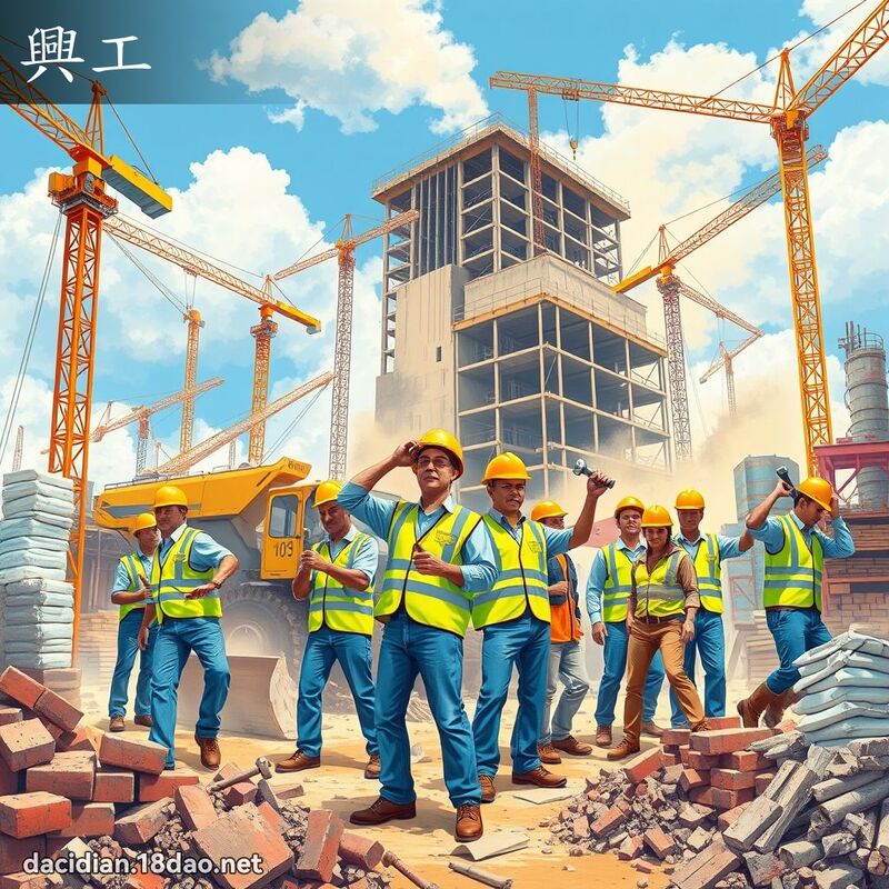 興工 - 國語大辭典配圖