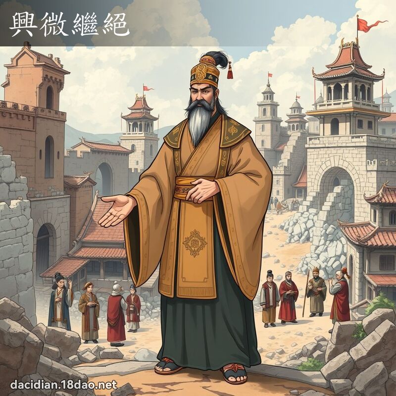 兴微继绝 - 国语大辞典配图