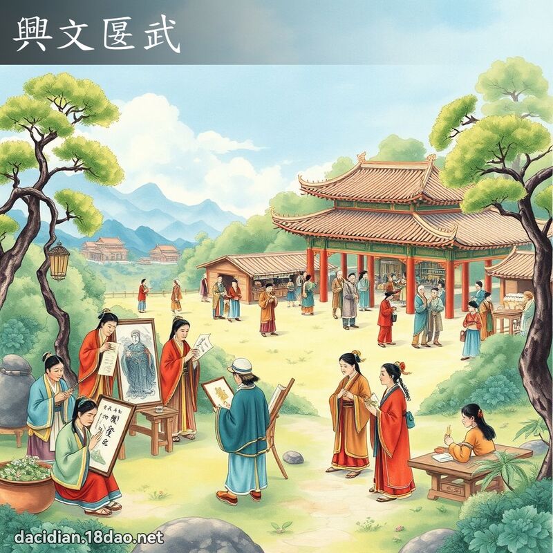 興文匽武 - 國語大辭典配圖