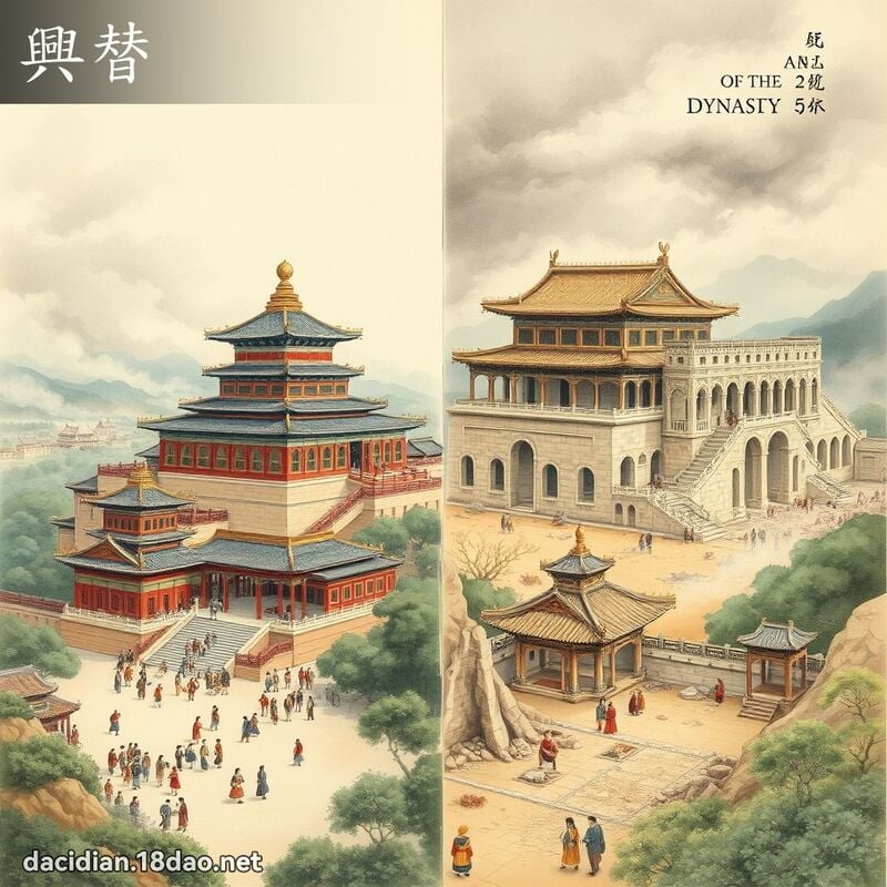 兴替 - 国语大辞典配图