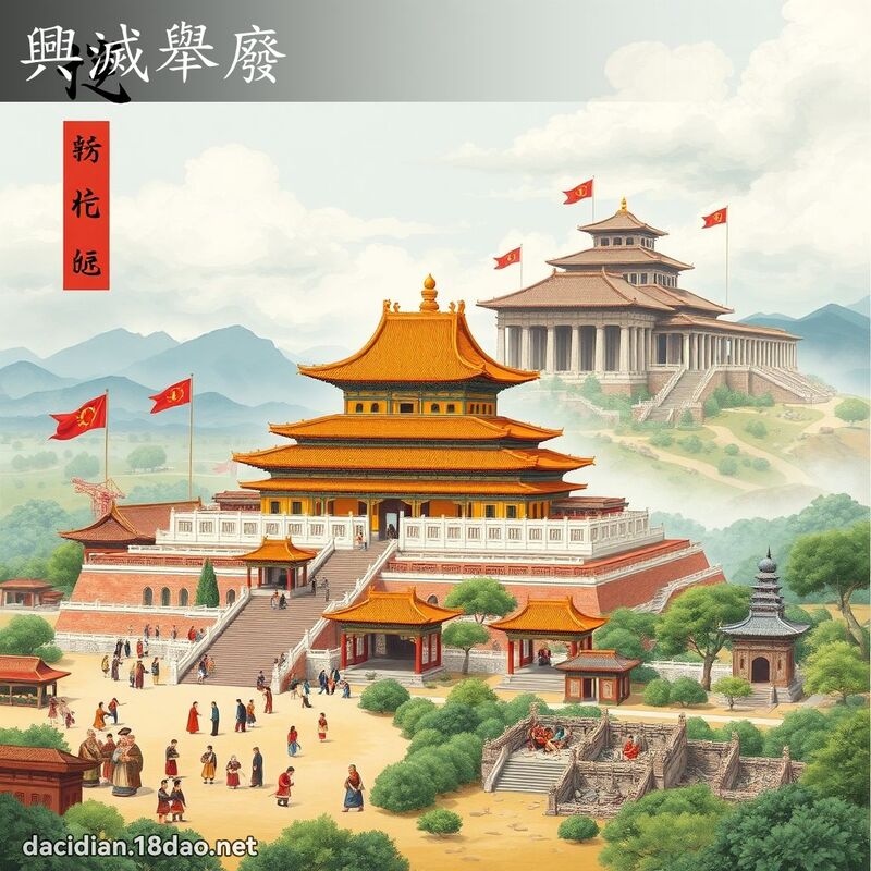 兴灭举废 - 国语大辞典配图