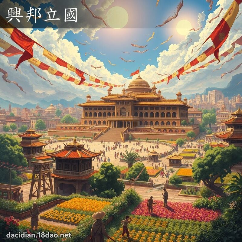 興邦立國 - 國語大辭典配圖
