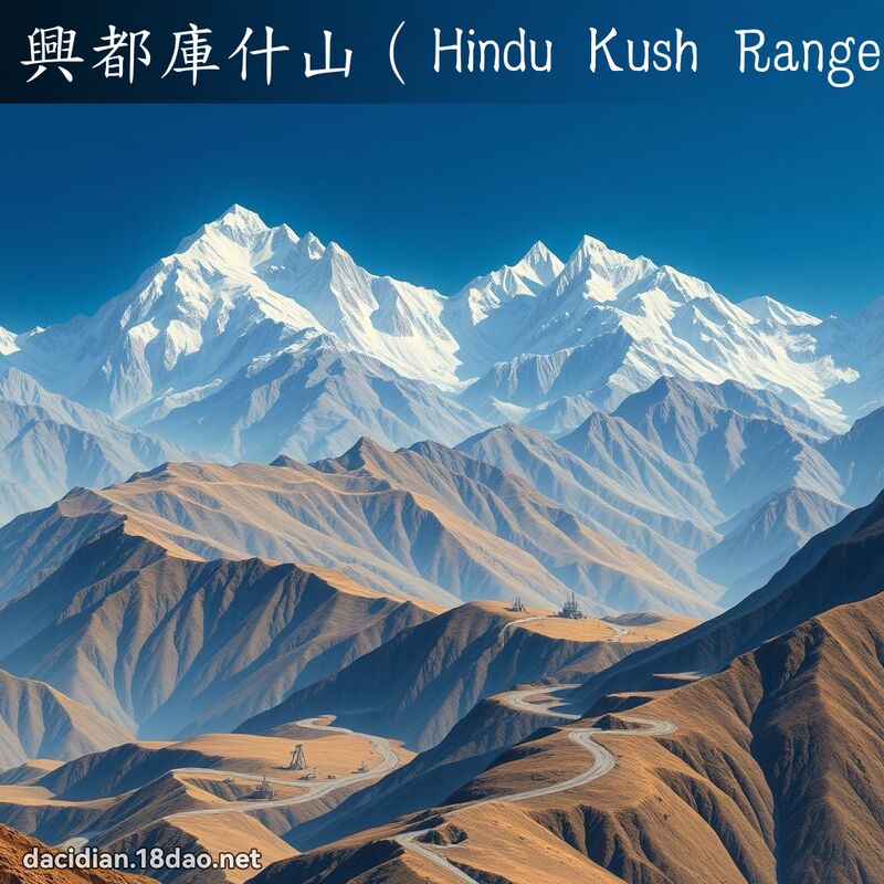 興都庫什山（Hindu Kush Range） - 國語大辭典配圖