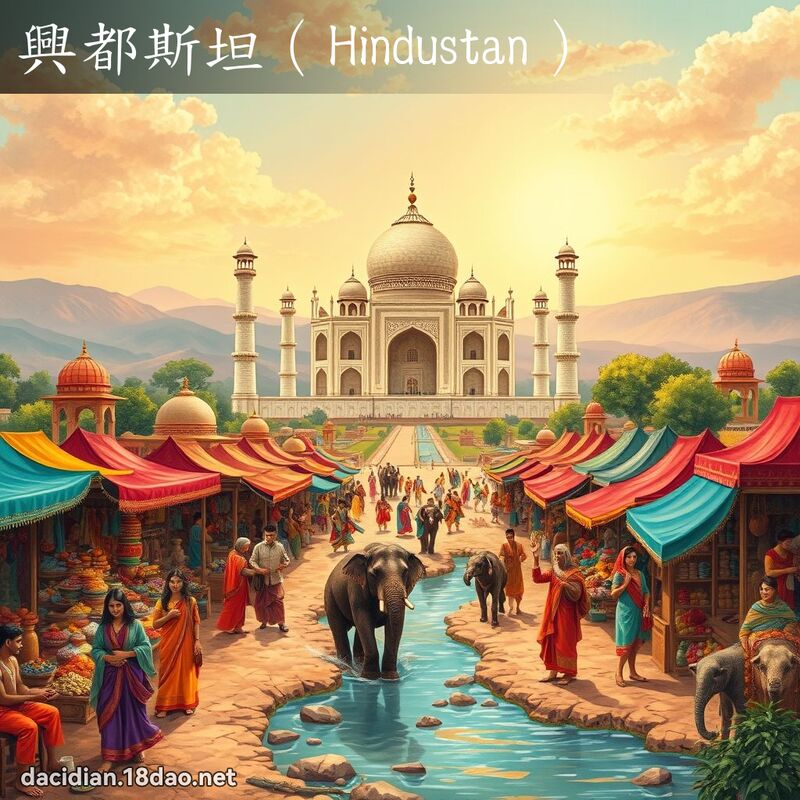 兴都斯坦（Hindustan） - 国语大辞典配图