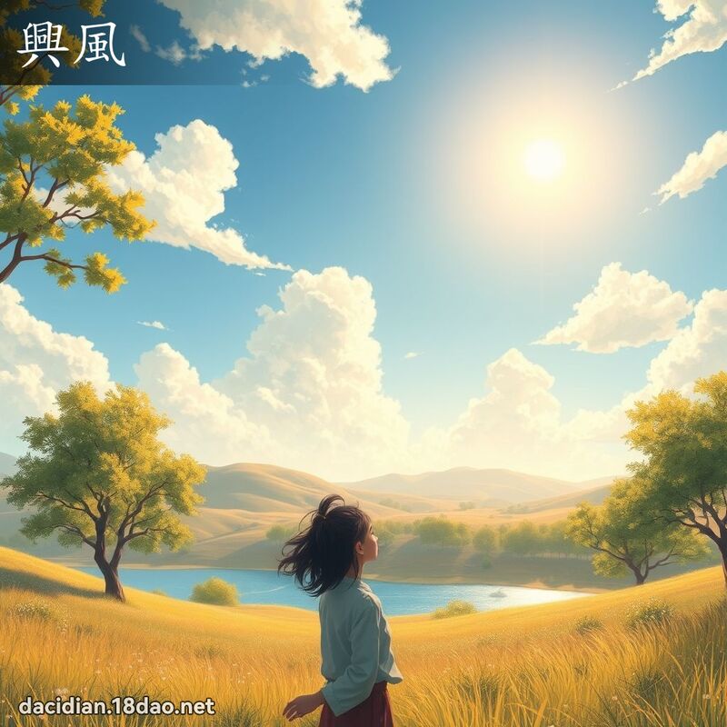 兴风 - 国语大辞典配图