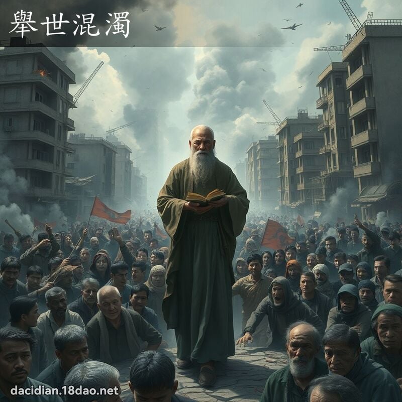 举世混浊 - 国语大辞典配图