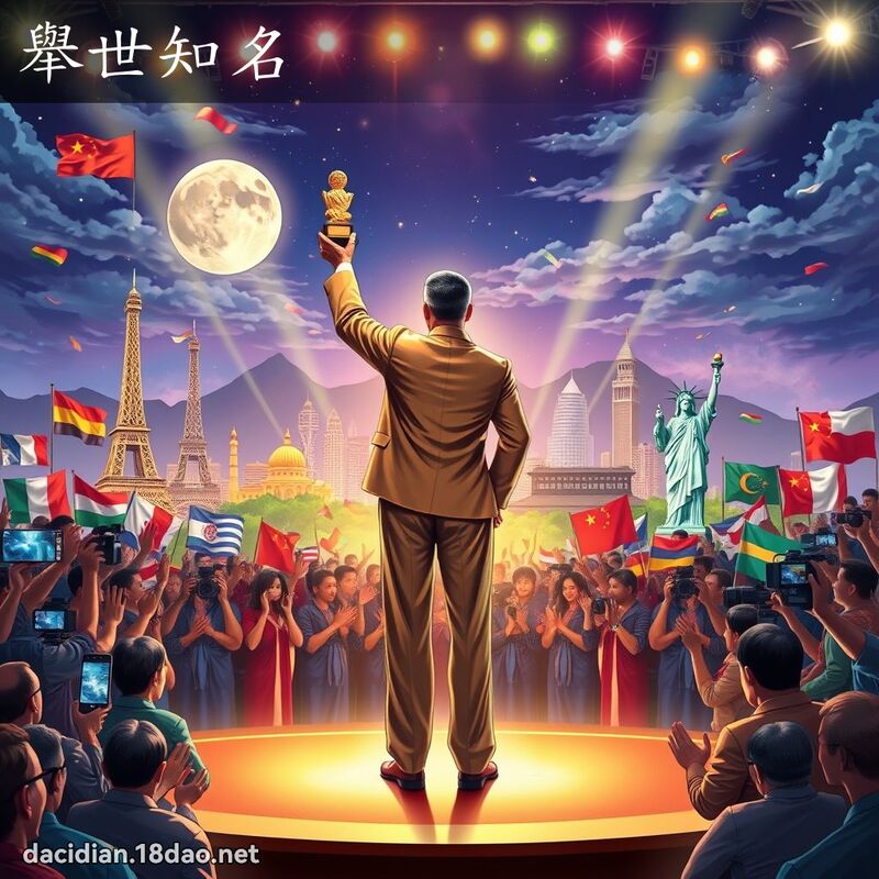 举世知名 - 国语大辞典配图