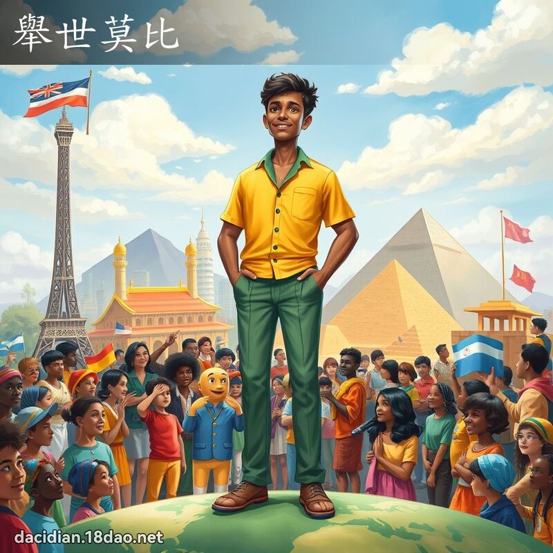 舉世莫比 - 國語大辭典配圖