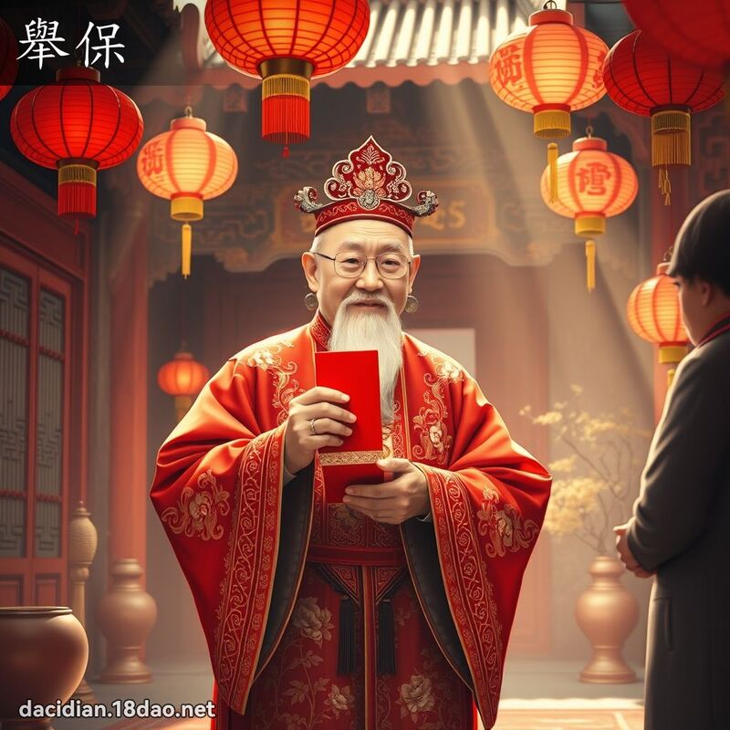 举保 - 国语大辞典配图