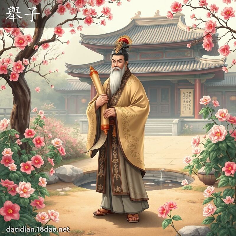 舉子 - 國語大辭典配圖