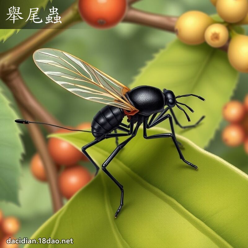 舉尾蟲 - 國語大辭典配圖