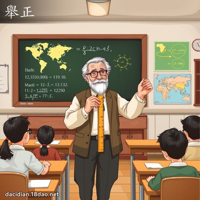 举正 - 国语大辞典配图