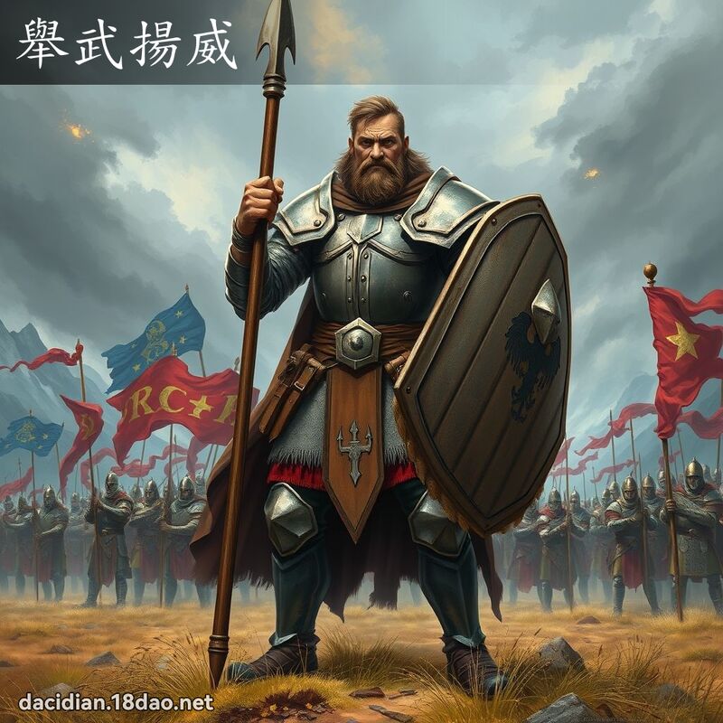 举武扬威 - 国语大辞典配图