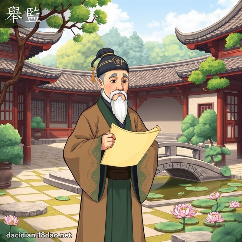 举监 - 国语大辞典配图