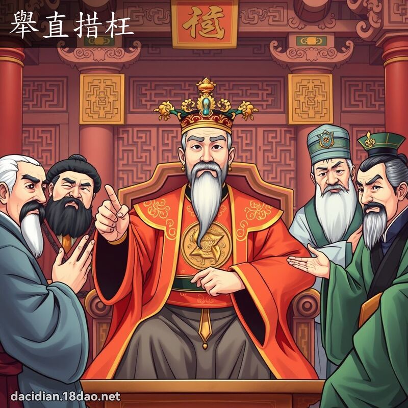 举直措枉 - 国语大辞典配图