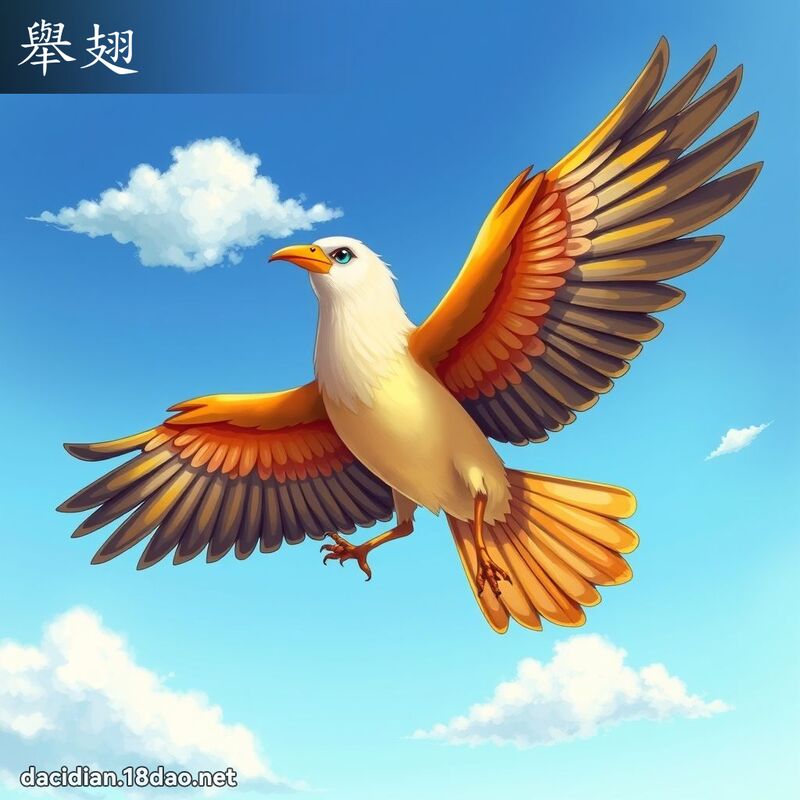 举翅 - 国语大辞典配图