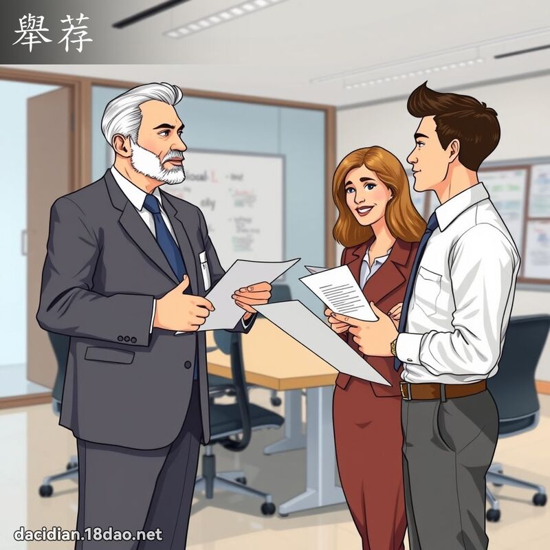 舉荐 - 國語大辭典配圖