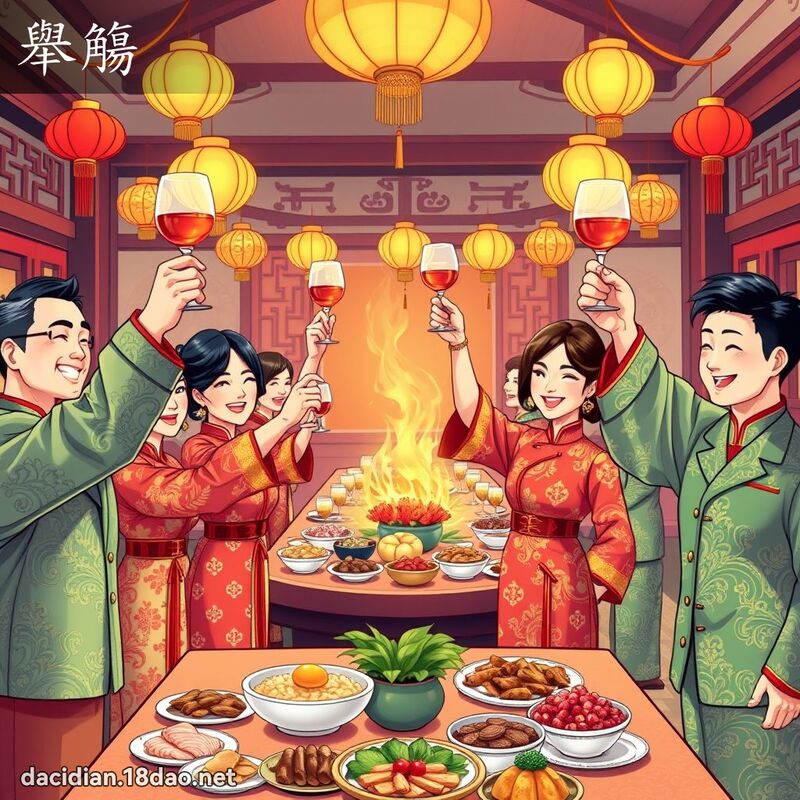 举觴 - 国语大辞典配图