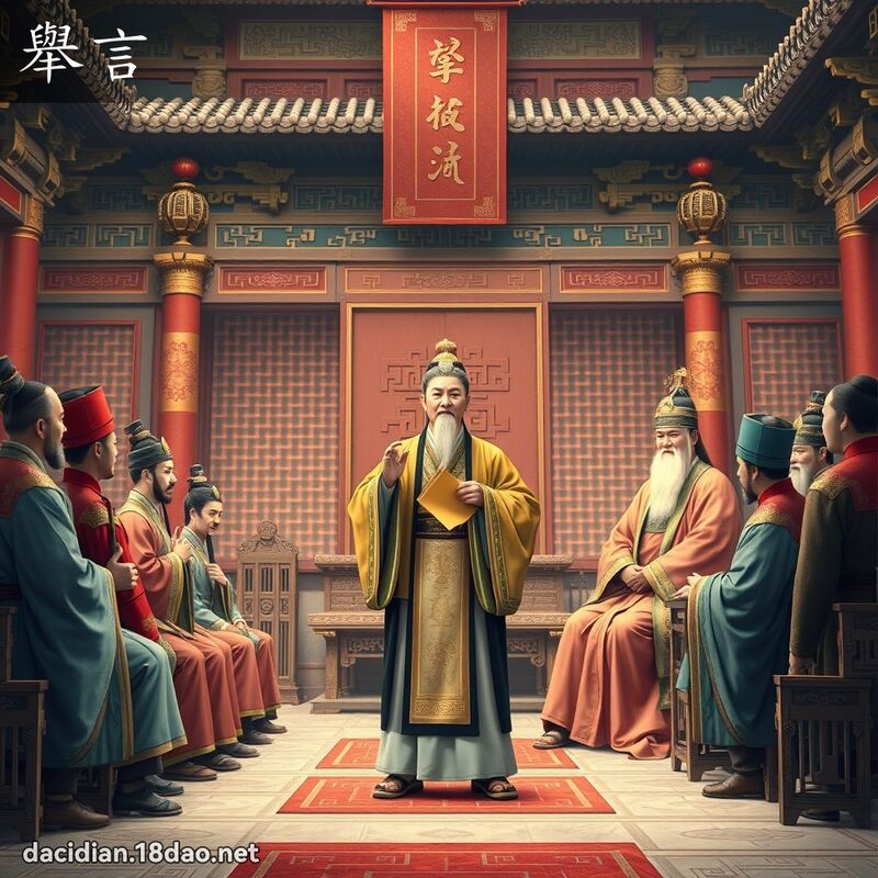 举言 - 国语大辞典配图