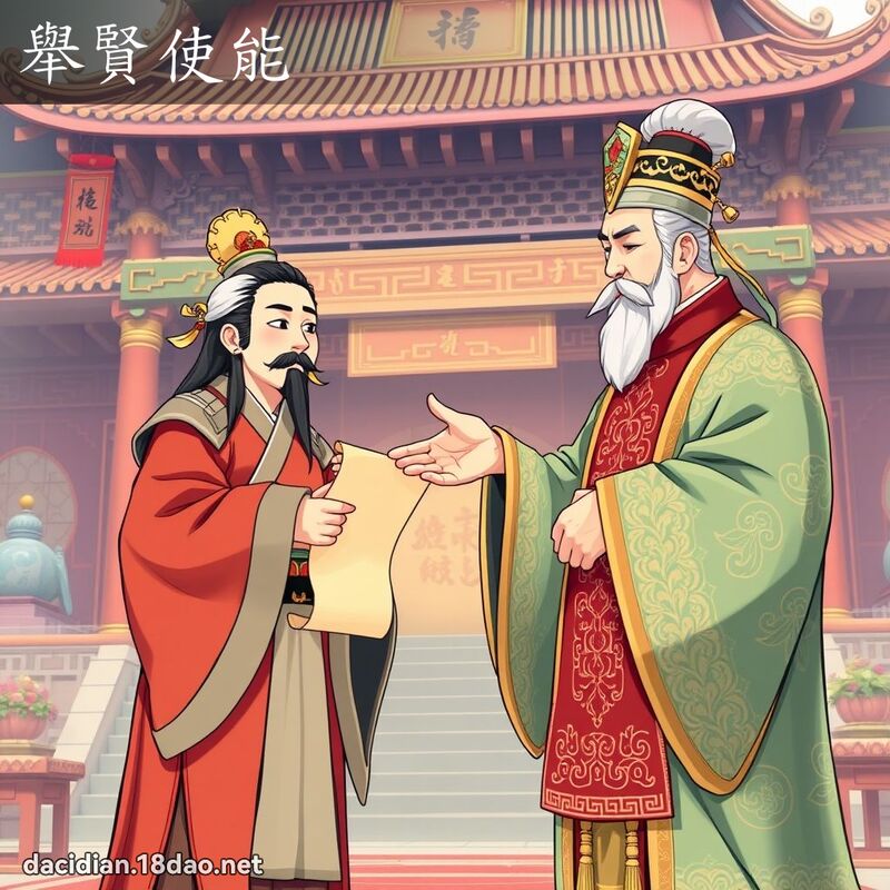 举贤使能 - 国语大辞典配图