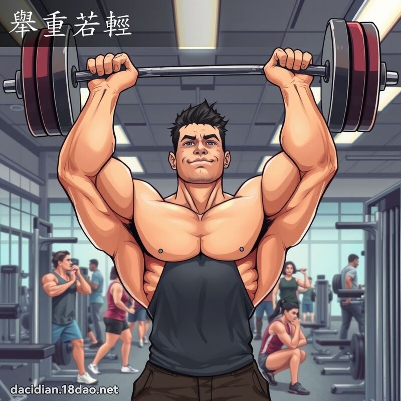 舉重若輕 - 國語大辭典配圖