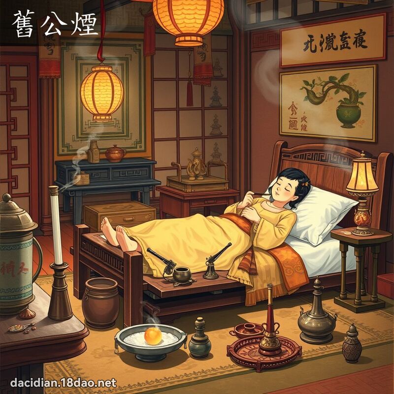 旧公烟 - 国语大辞典配图