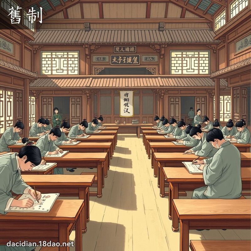 旧制 - 国语大辞典配图